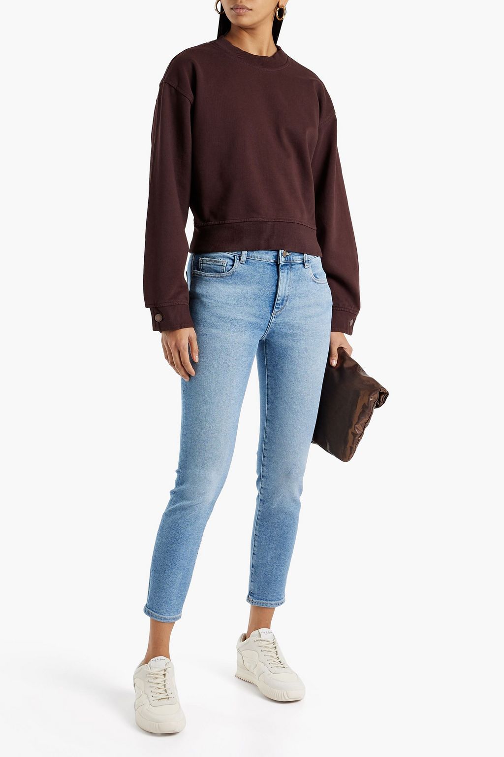 DL1961 Florence cropped mid-rise skinny jeans