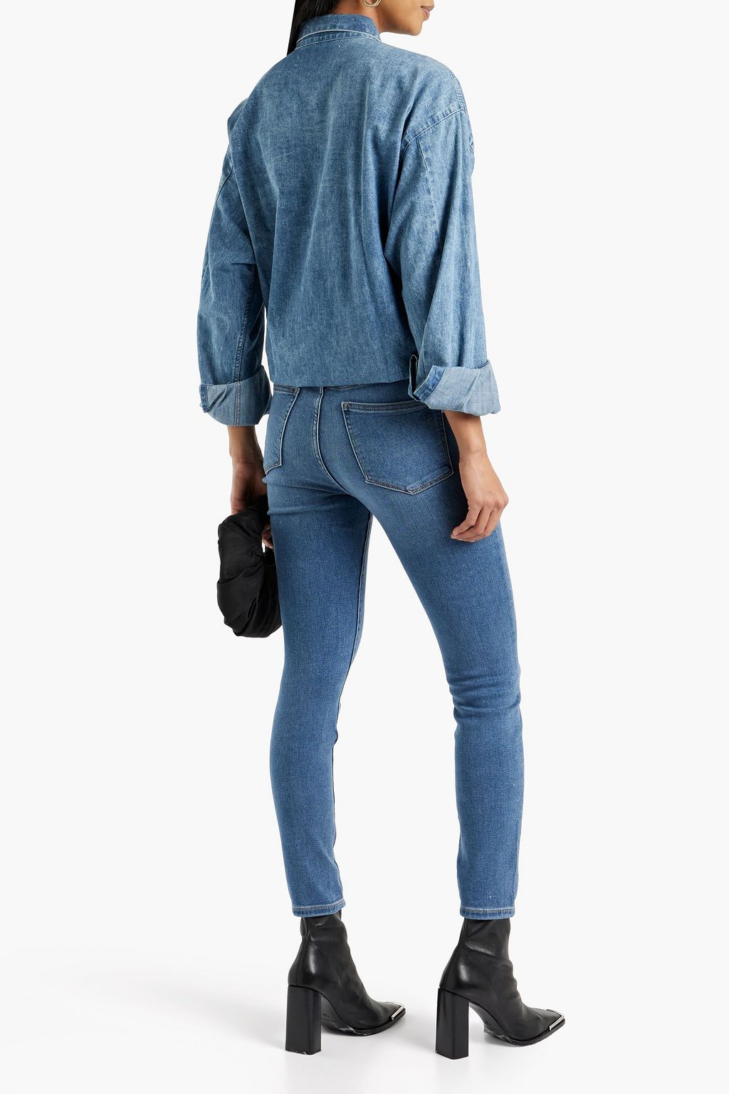 DL1961 Farrow cropped mid-rise skinny jeans