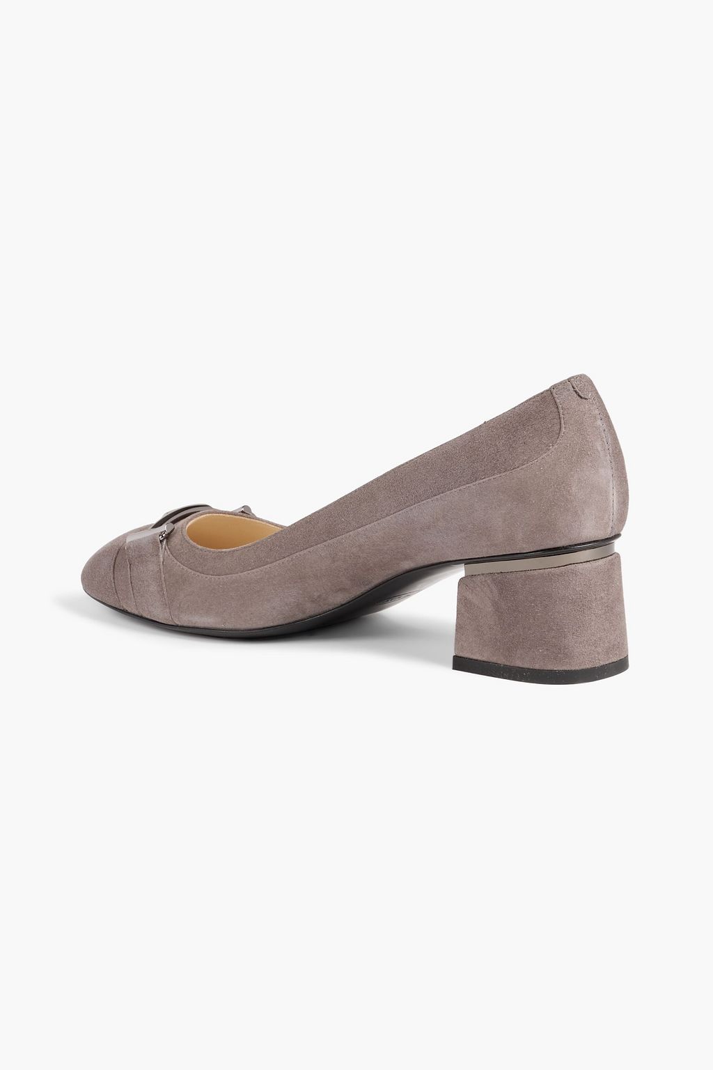TOD'S Double T suede pumps