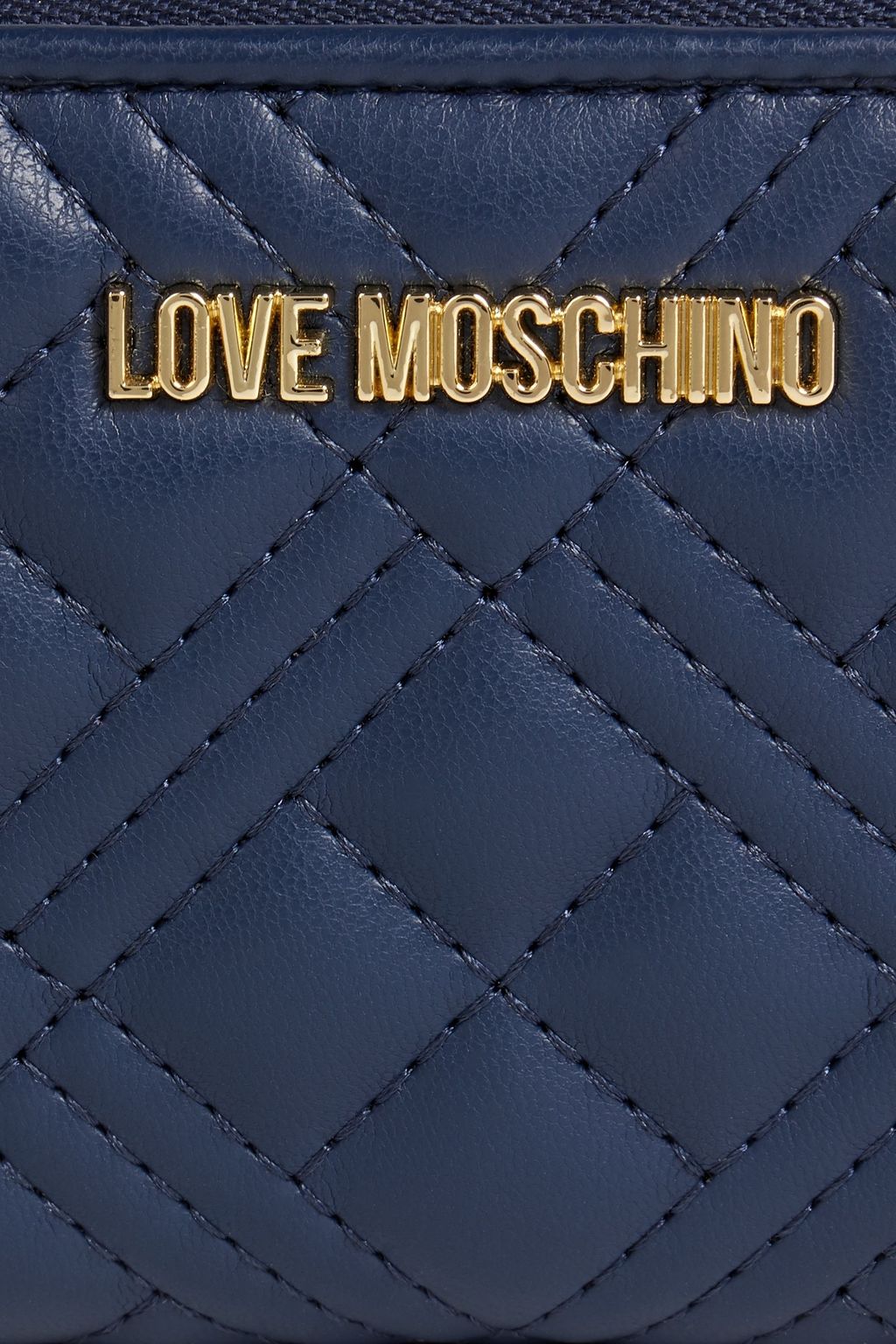 LOVE MOSCHINO Quilted faux leather wallet