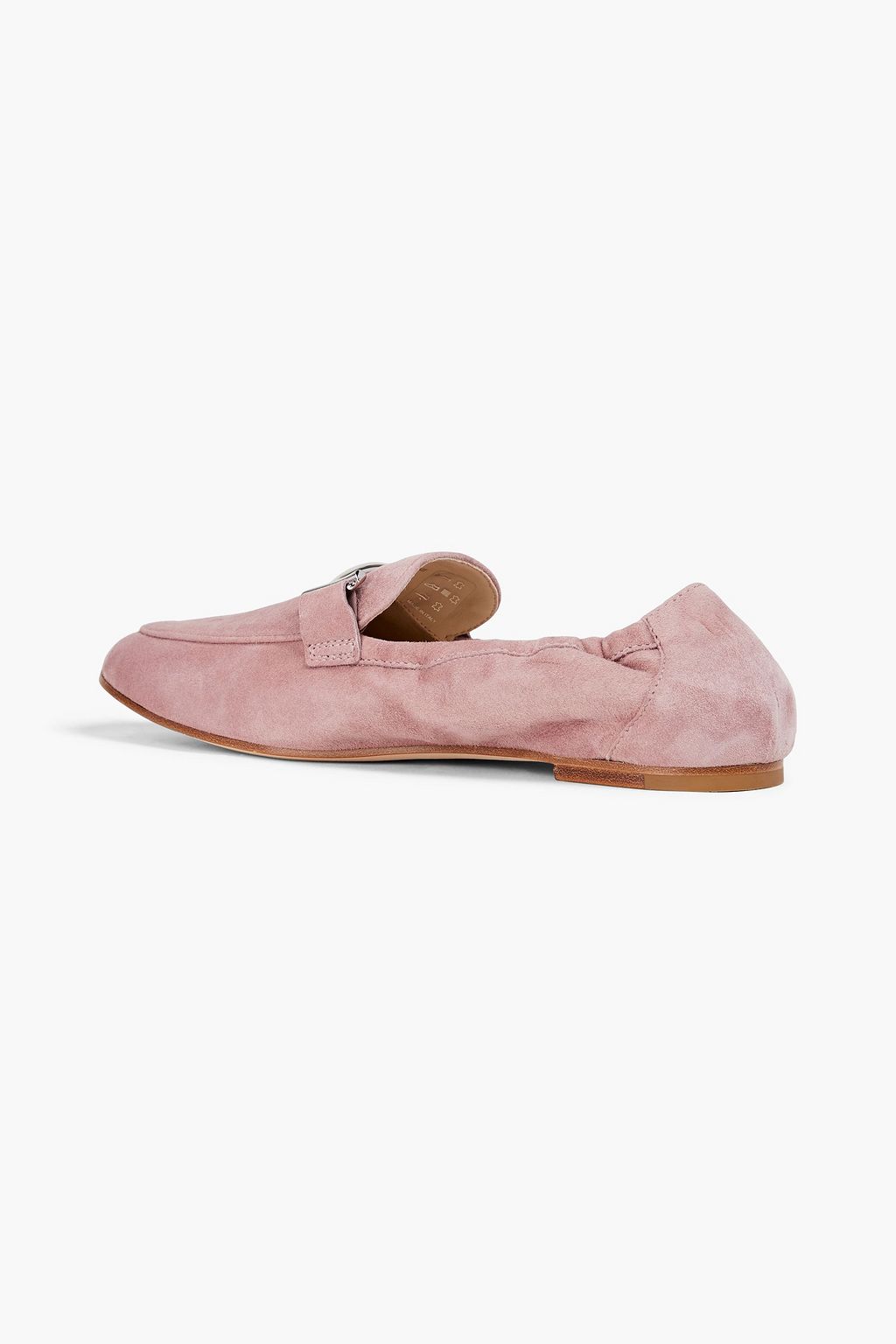 TOD'S Double T suede loafers