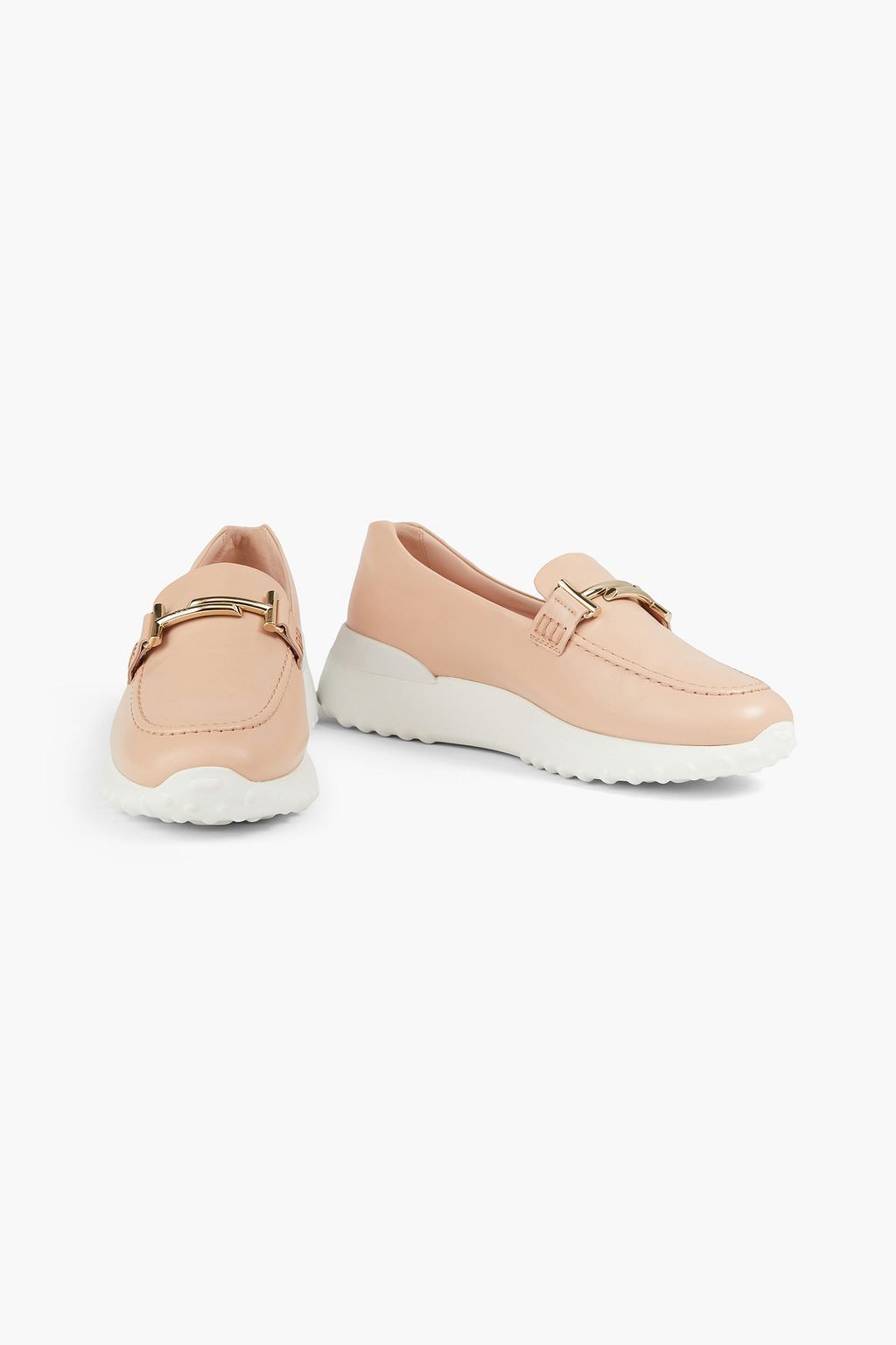 TOD'S Double T leather loafers