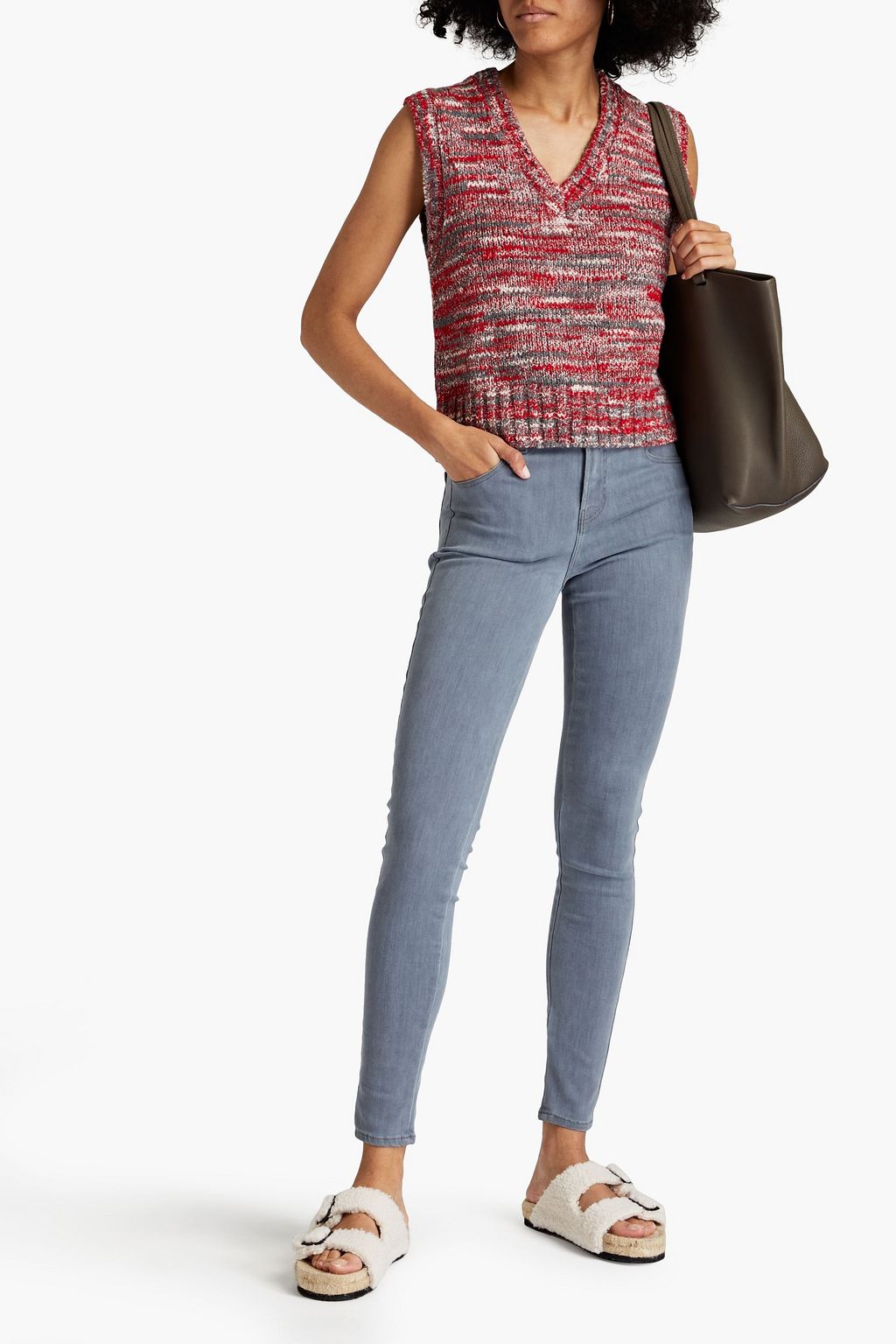 J BRAND High-rise skinny jeans