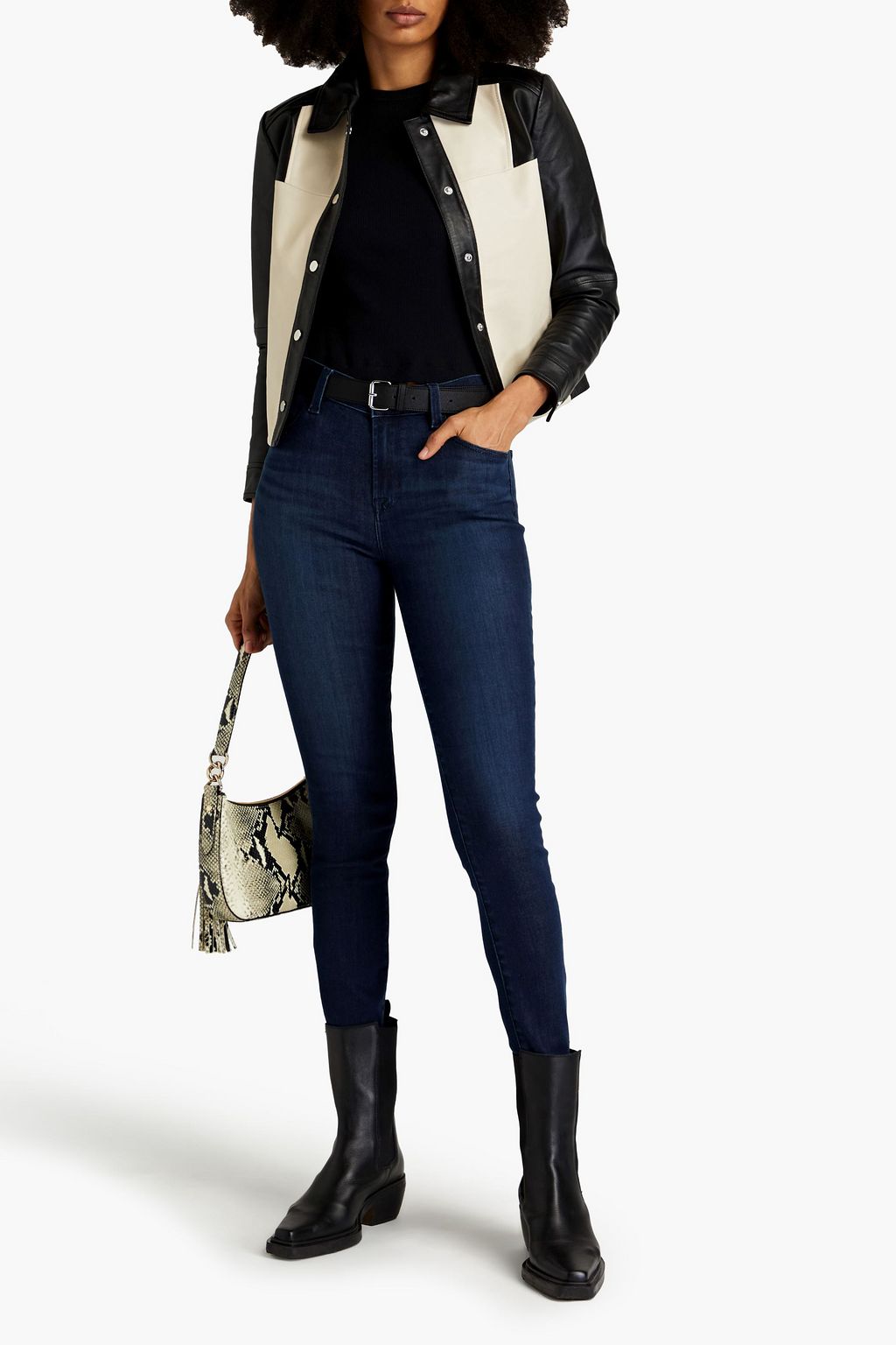 J BRAND High-rise skinny jeans