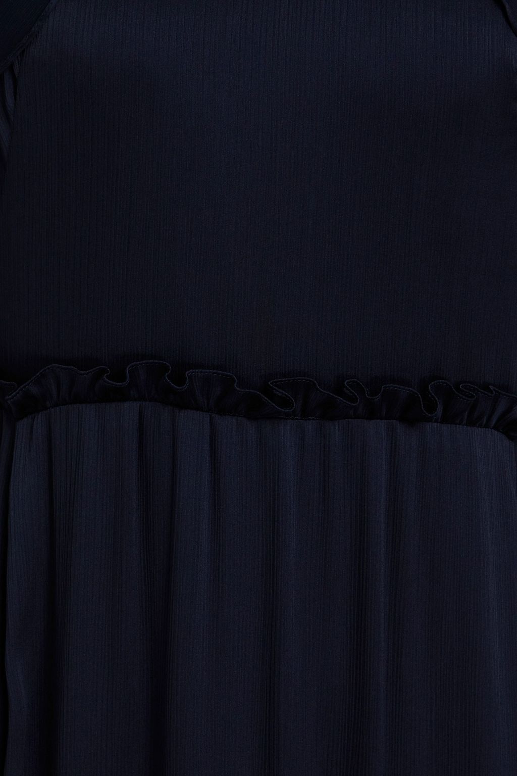LELA ROSE Gathered crepon gown