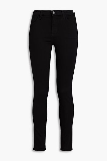 J Brand Theory Womens Black Cotton Mid-Rise Skinny Leg Jeans Size 27 6 -  Shop Linda's Stuff