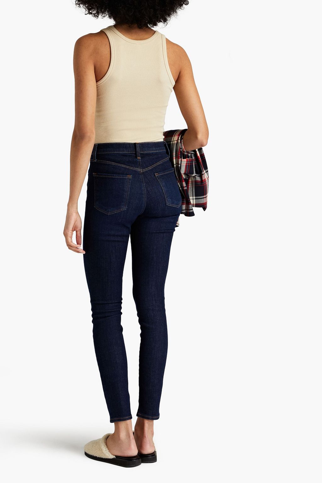 J BRAND High-rise skinny jeans