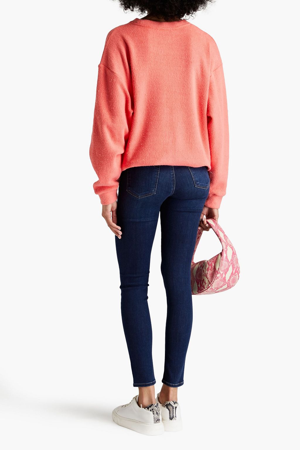 J BRAND 페이디드 하이라이즈 스키니 진