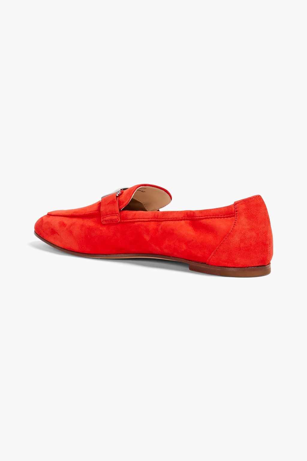 TOD'S Double T suede loafers | THE OUTNET