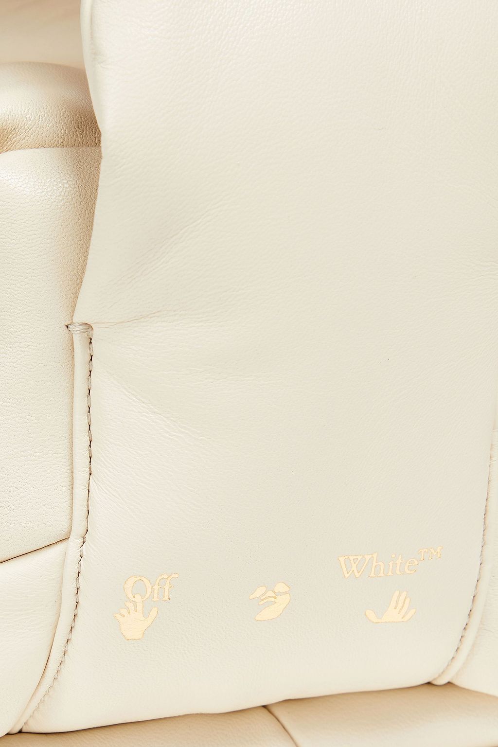 OFF-WHITE™ Pump 24 padded leather tote