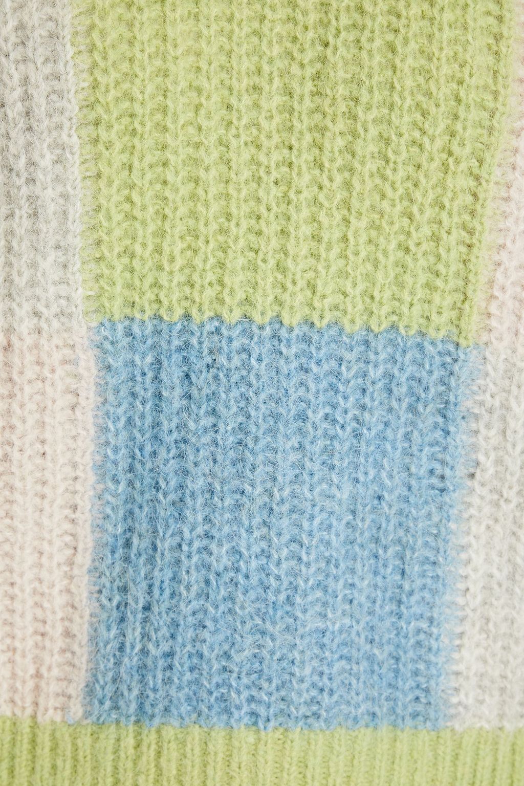 BYTIMO Colorblock ribbedknit sweater THE