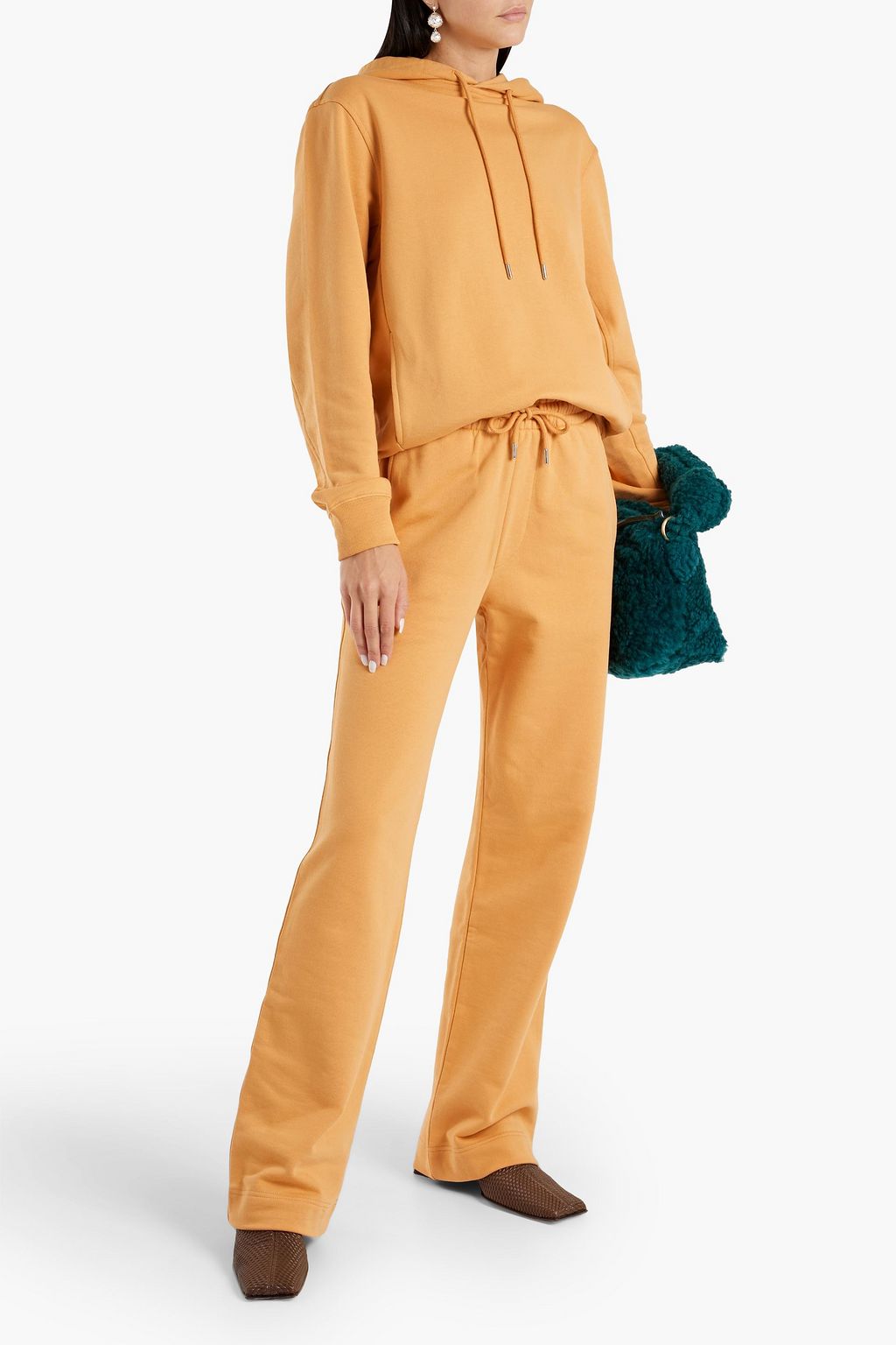 DRIES VAN NOTEN French cotton-terry track pants