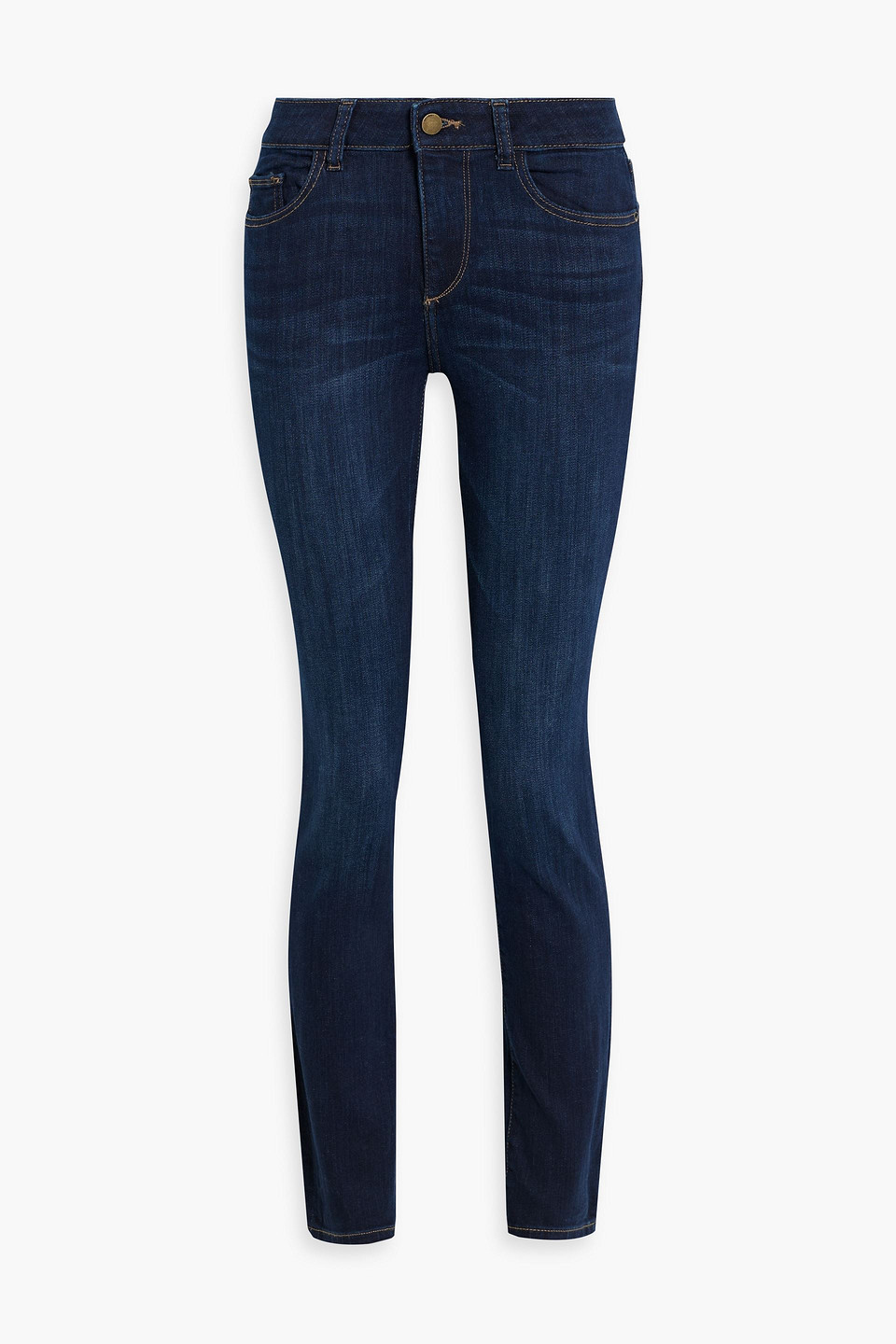 Dl1961 Florence Mid-rise Skinny Jeans In Multi