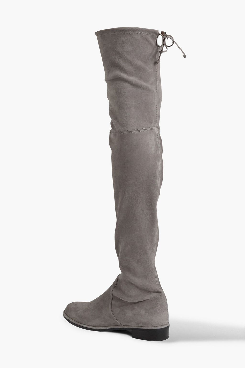 STUART WEITZMAN Overknees aus Stretch-Veloursleder