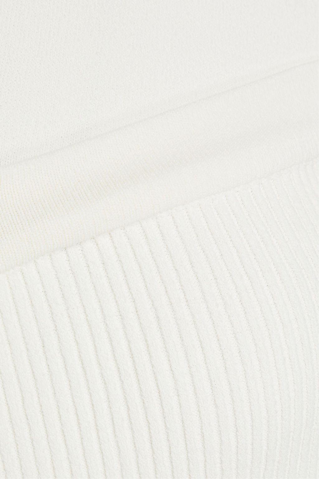 GAUGE81 Tinino one-shoulder cutout ribbed-knit mini dress