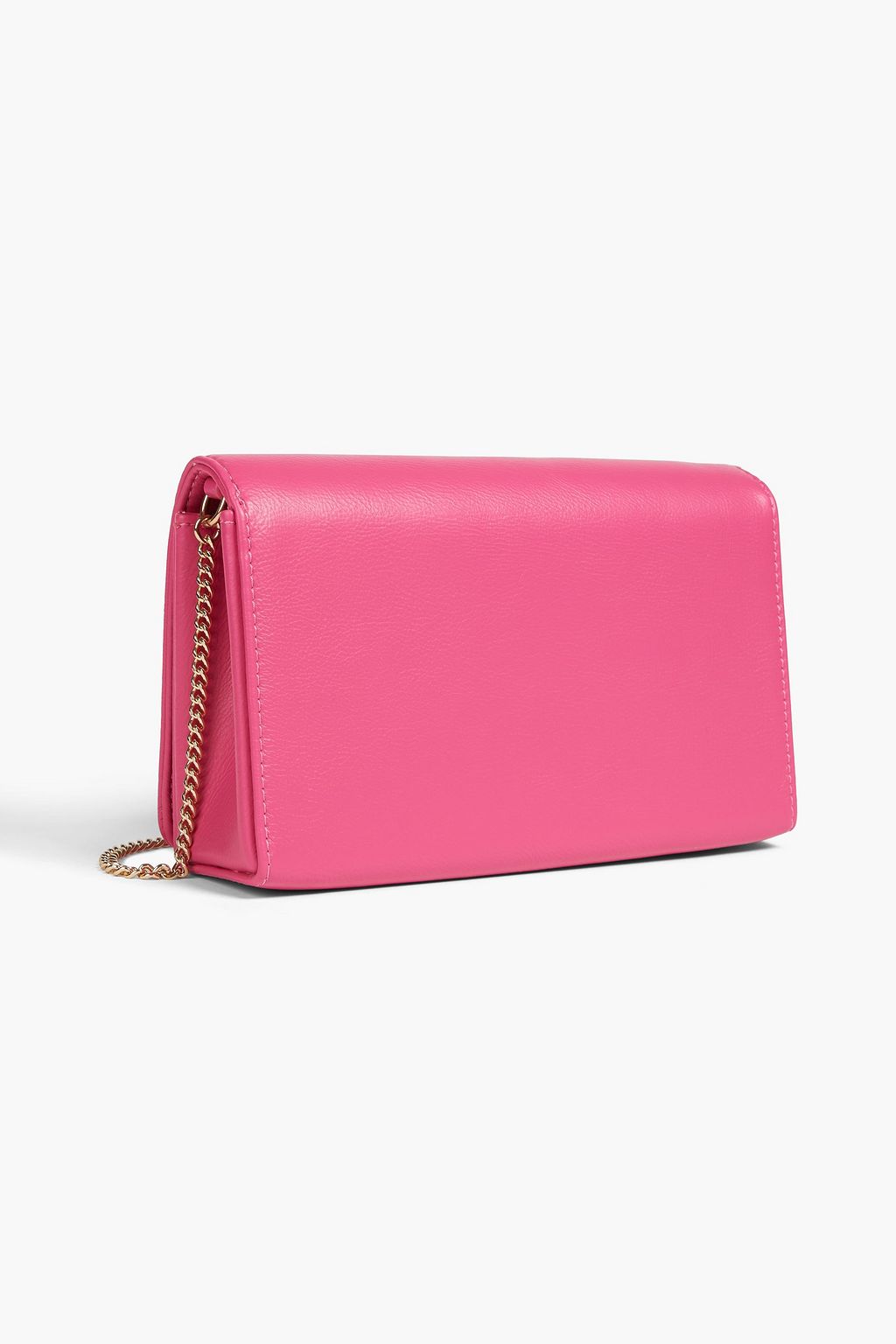 LOVE MOSCHINO Quilted embossed faux leather cross-body bag