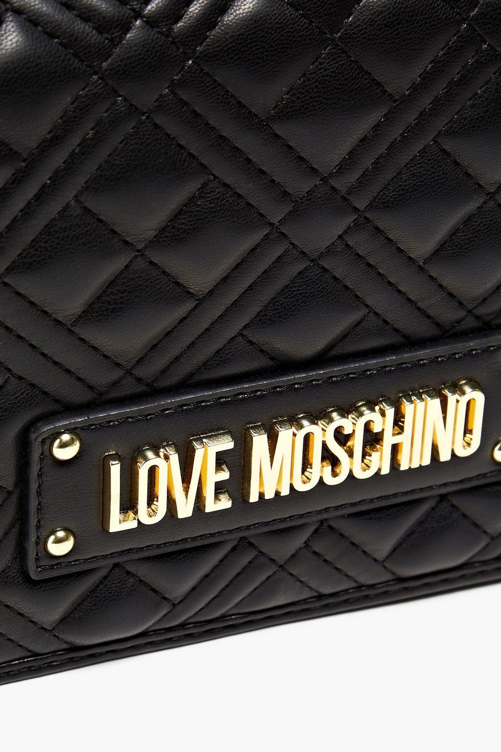 LOVE MOSCHINO Schultertasche aus gestepptem Kunstleder