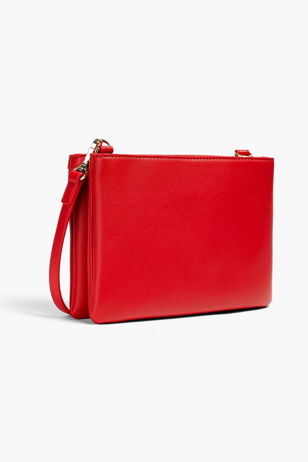 LOVE MOSCHINO Embellished faux leather shoulder bag