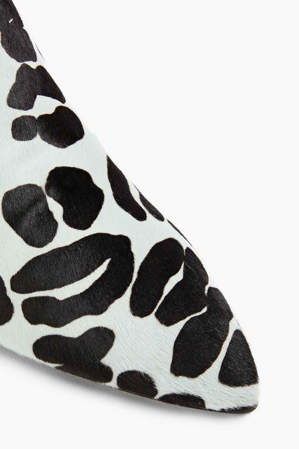 ROGER VIVIER Leopard-print calf hair ankle boots