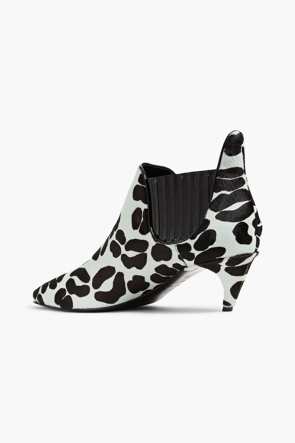ROGER VIVIER Leopard-print calf hair ankle boots