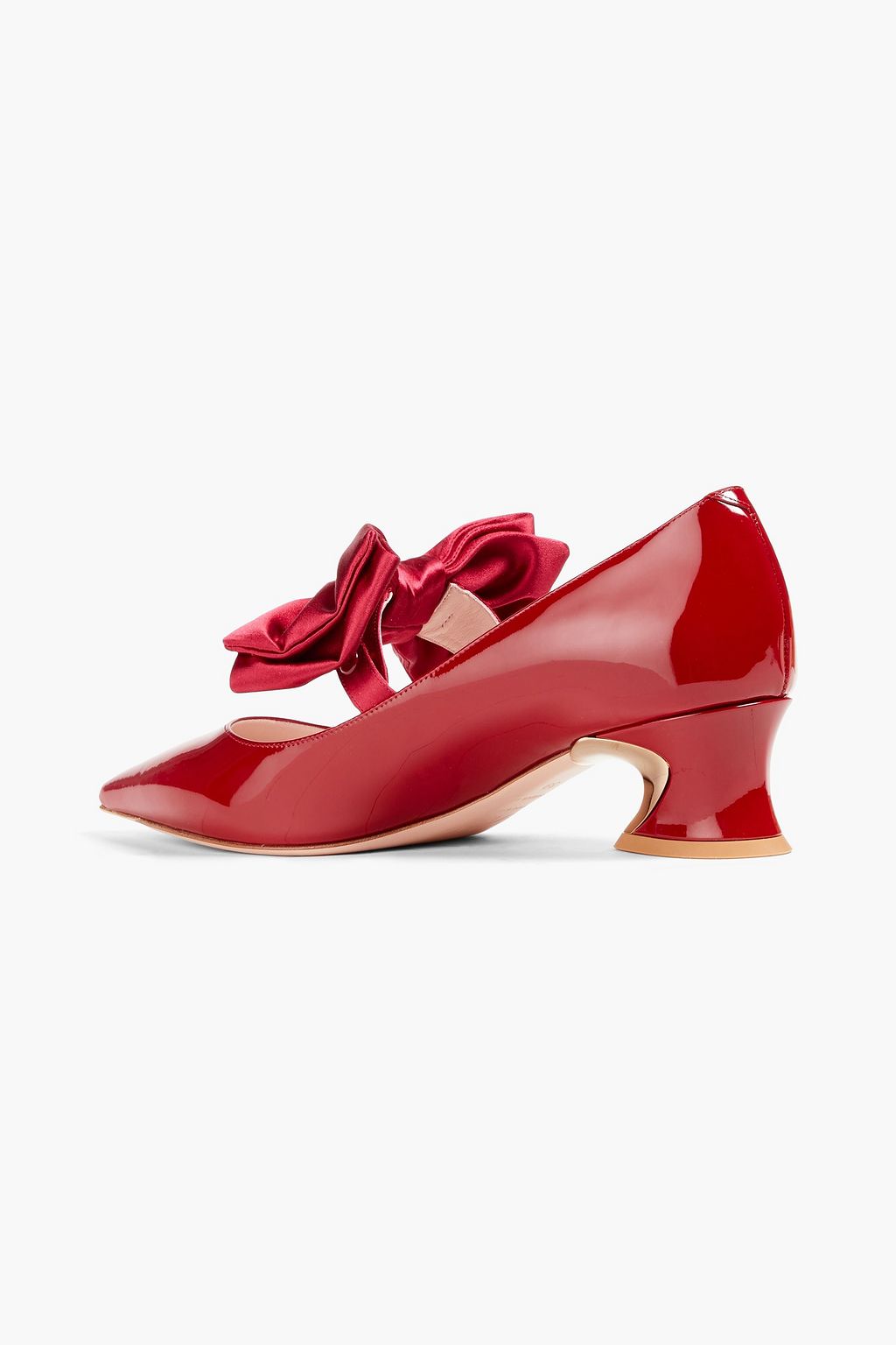 ROGER VIVIER Courbette 45 patent-leather pumps