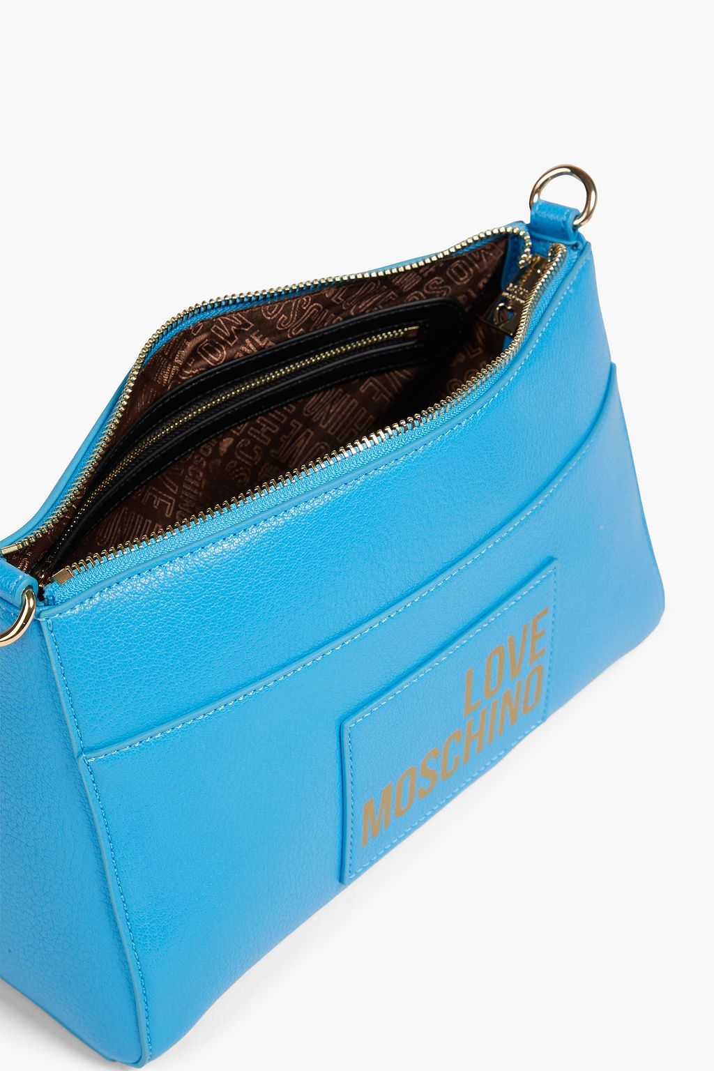 Love Moschino
 Logo-Adorned Faux Leather Shoulder Bag