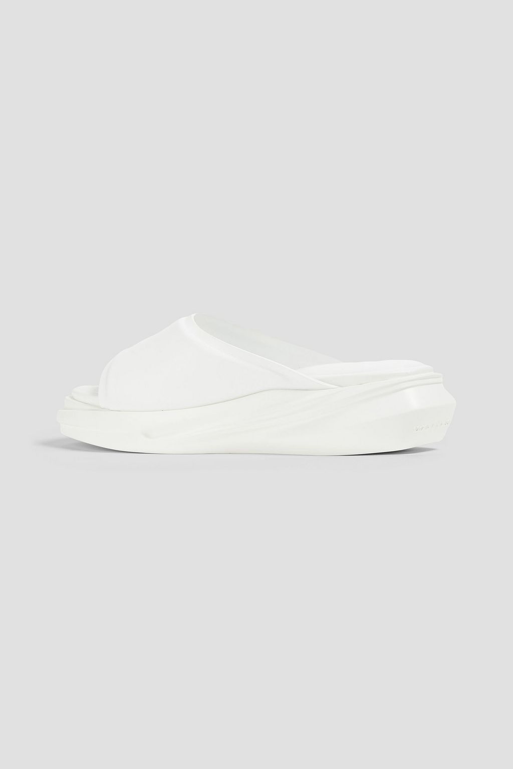 1017 ALYX 9SM Mono smooth and mirrored-leather slides