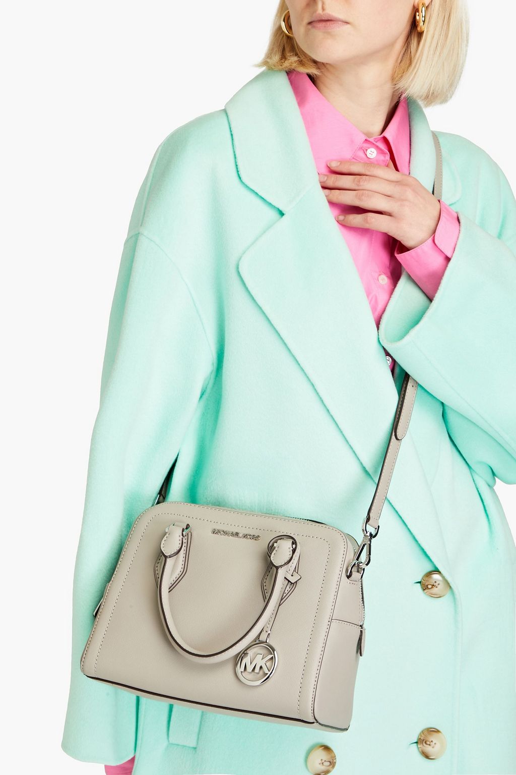MICHAEL MICHAEL KORS Ayden textured-leather tote