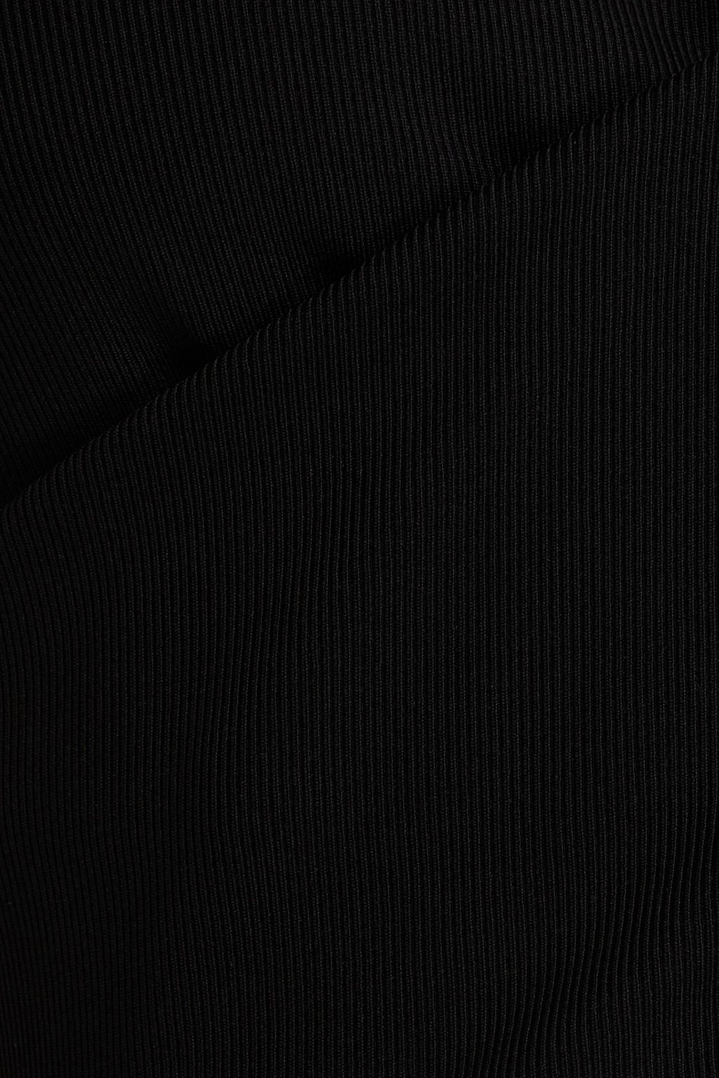 GAUGE81 Wrapeffect cutout ribbed jersey jumpsuit THE