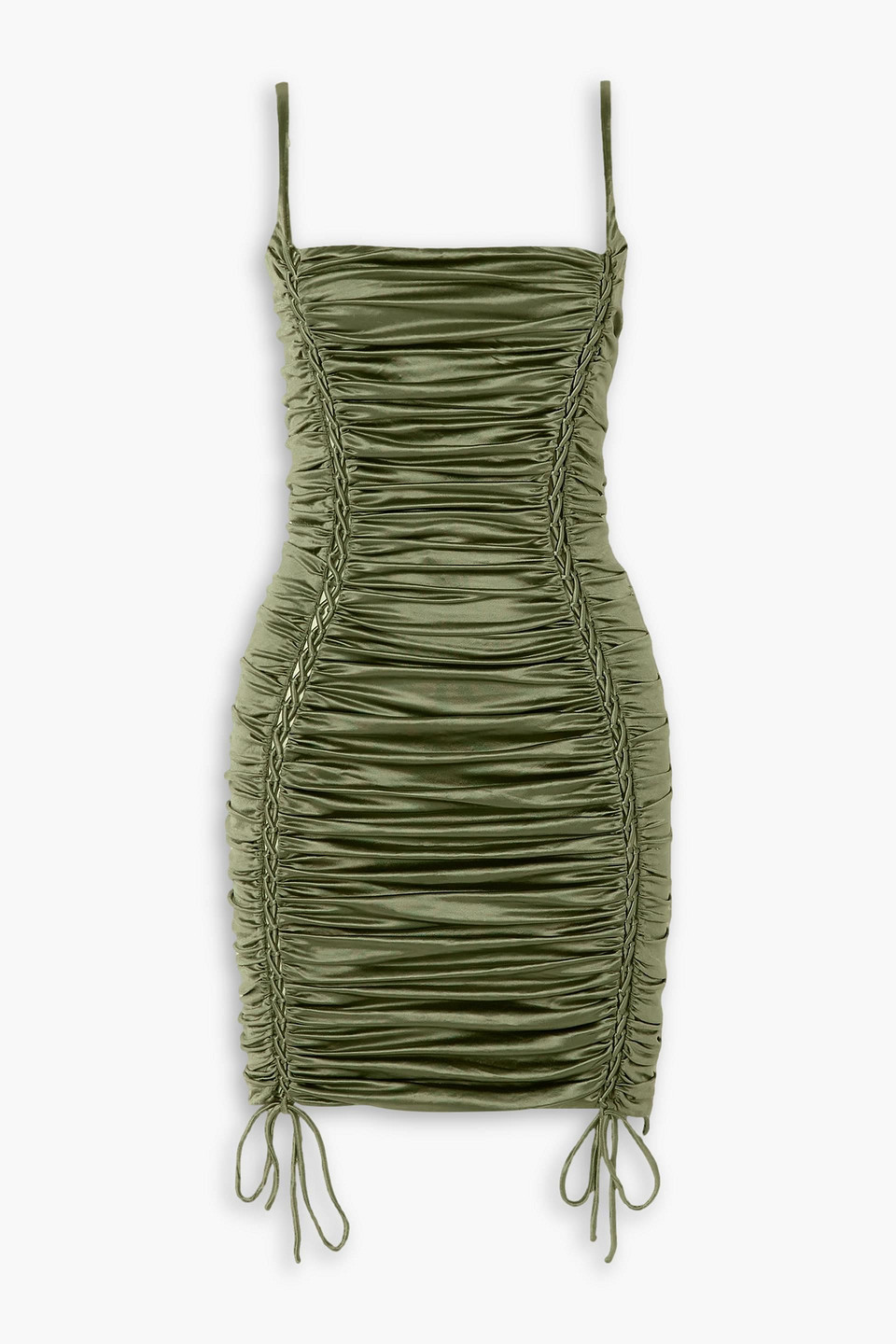 slim fit dress slacks Ellie Sage Strapless Mini Dress - US 6
