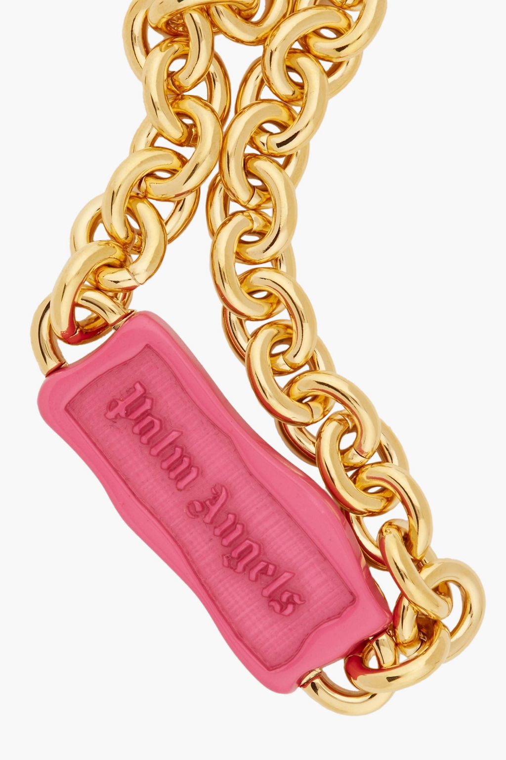 PALM ANGELS Gold-tone resin bracelet