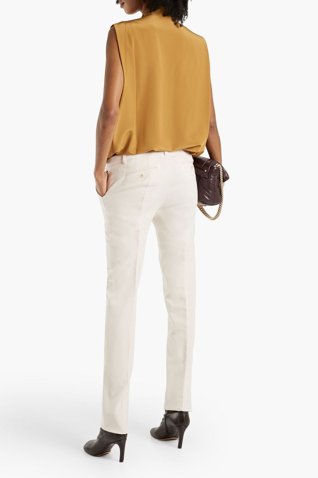 ETRO Wool-blend straight-leg pants