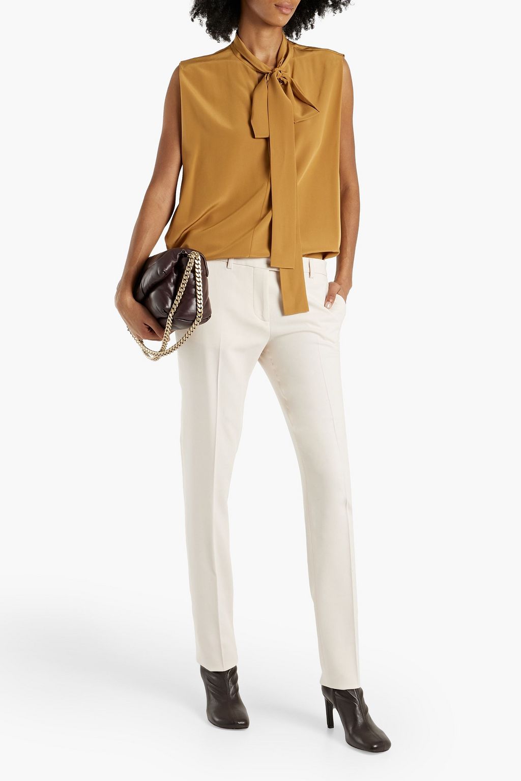 ETRO Wool-blend straight-leg pants