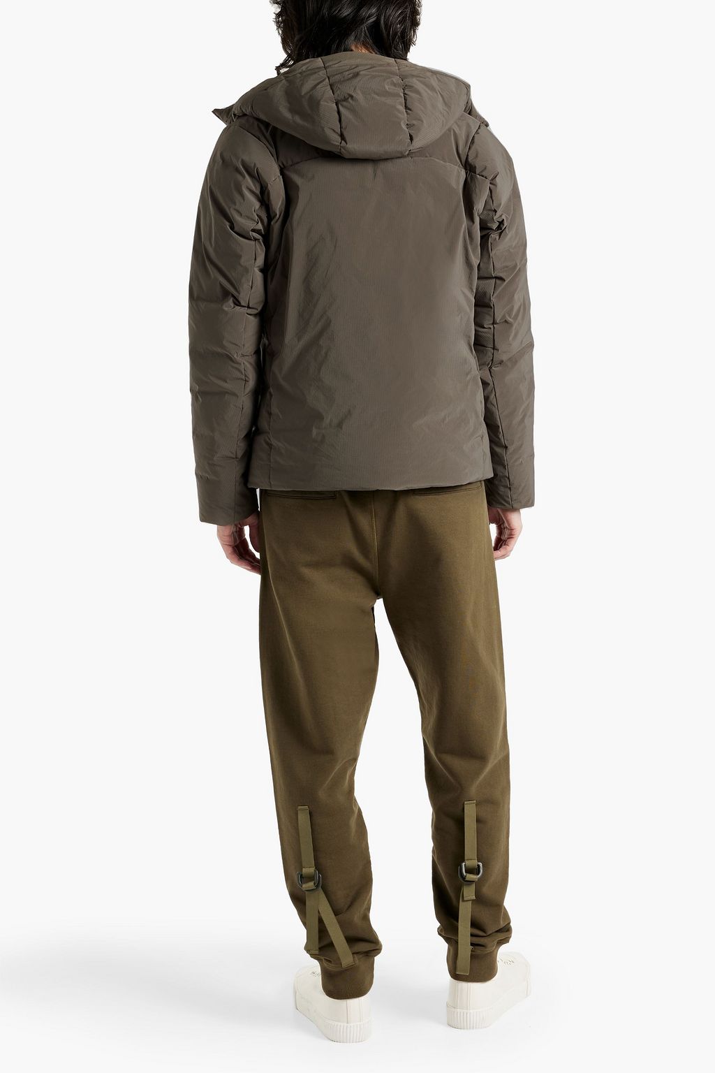 ASPESI Ripstop hooded jacket