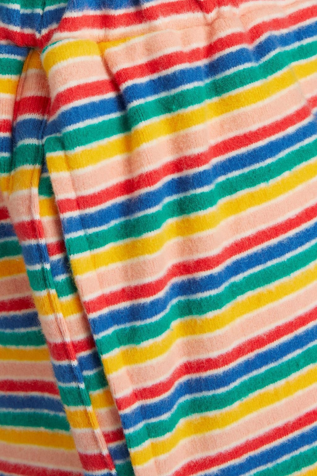 L.F. MARKEY Striped stretch-cotton shorts