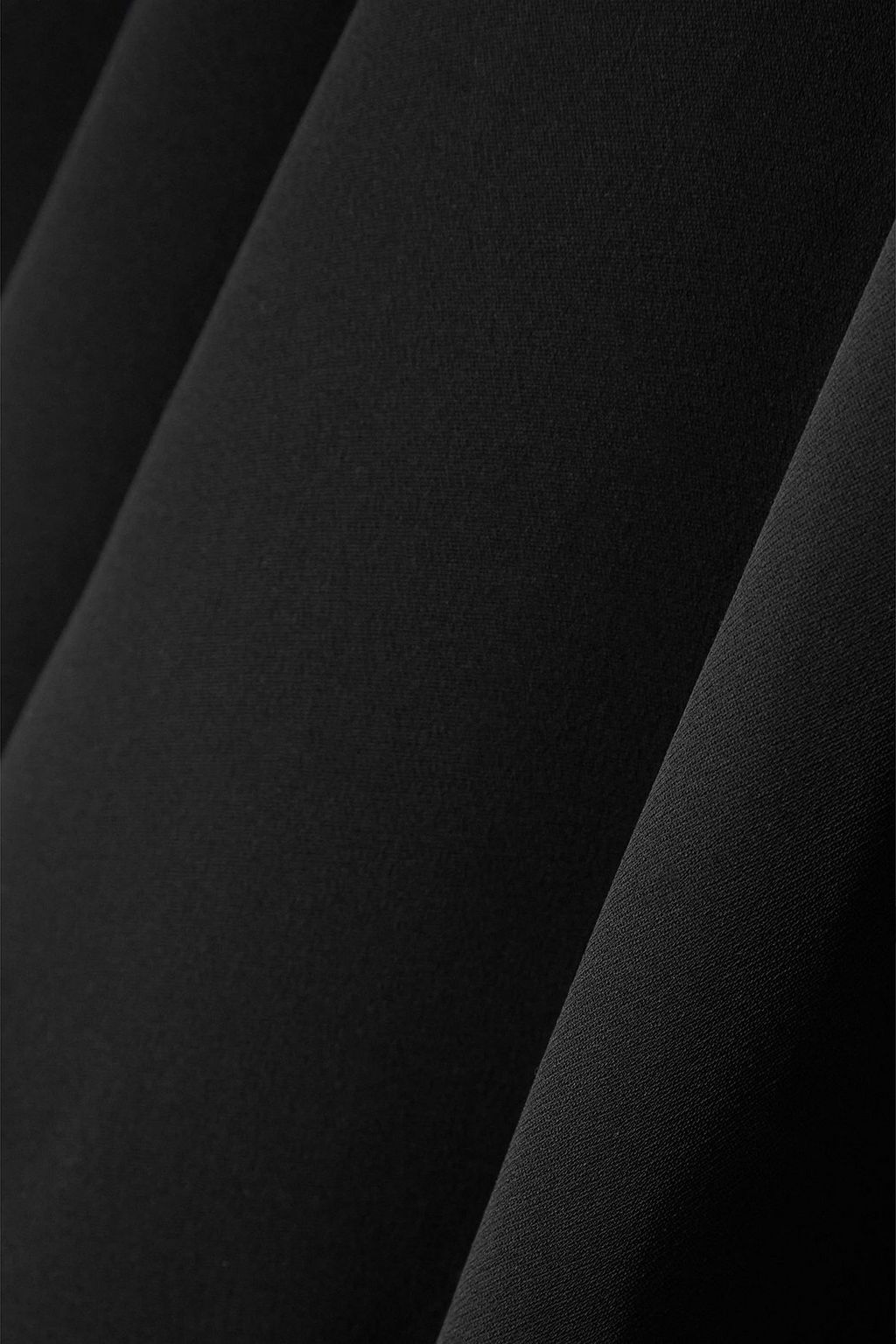 VALENTINO GARAVANI 케이프 이펙트 크롭 실크 탑