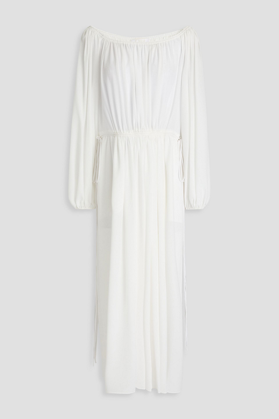 Chloé Silk crepe de chine midi dress