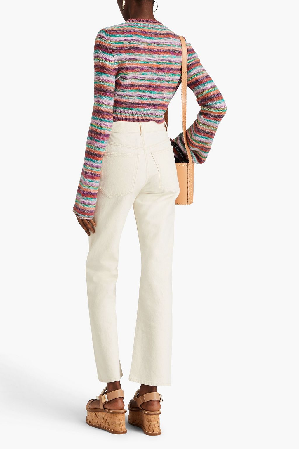 CHLOÉ High-rise straight-leg jeans