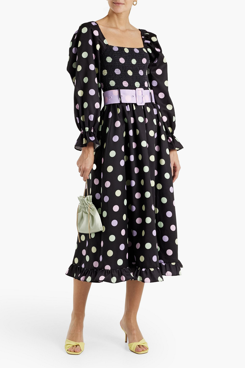 Olivia Rubin Effie Maxi Dress In Black