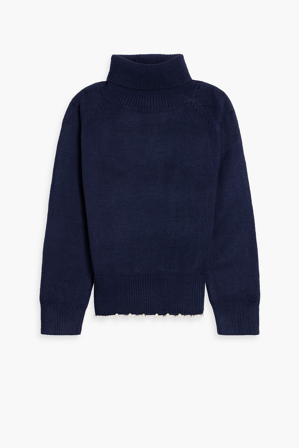 OLIVIA RUBIN CLEMMIE EMBELLISHED KNITTED TURTLENECK jumper,3074457345634375634