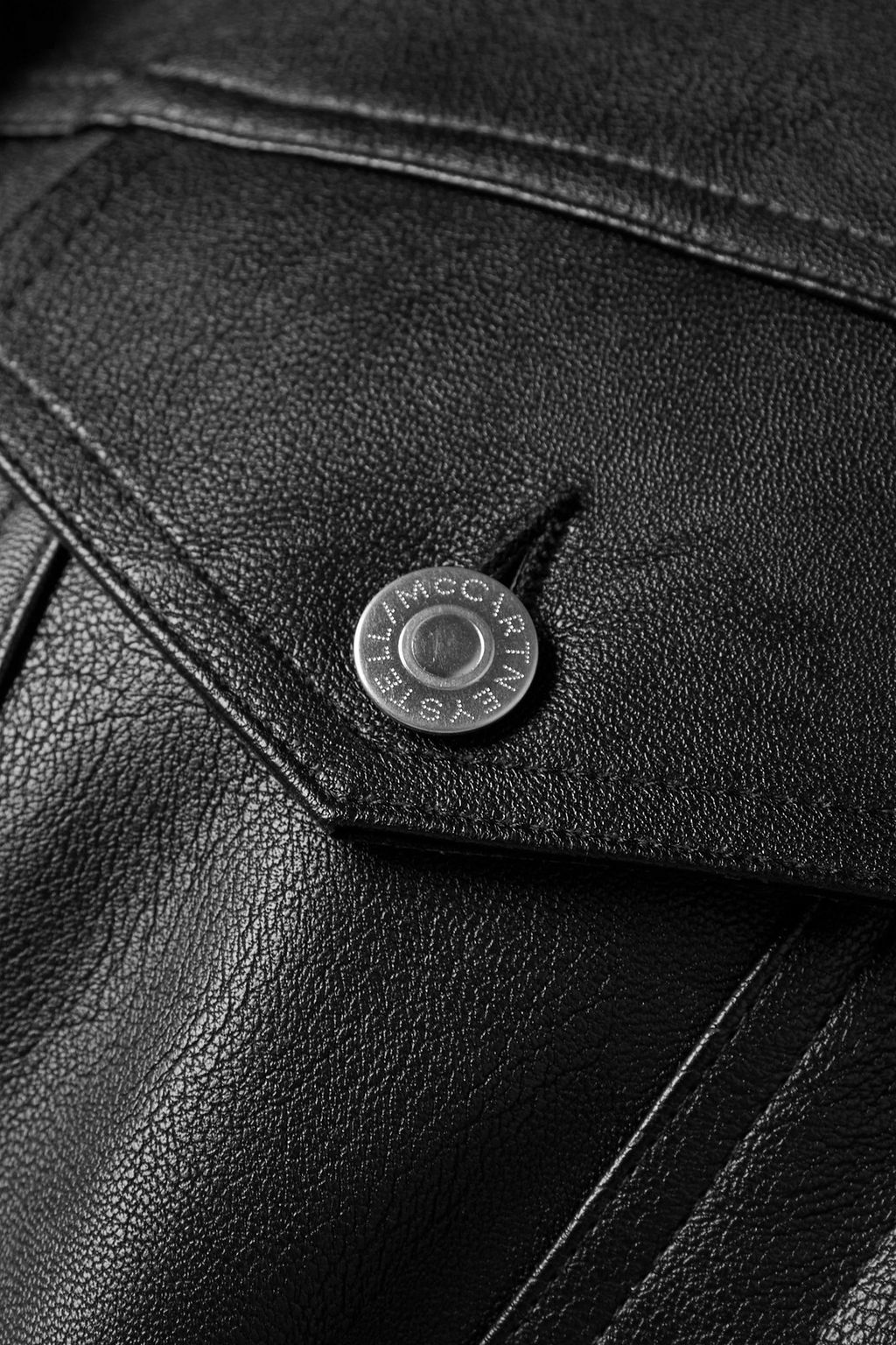 STELLA MCCARTNEY Vegetarian leather jacket