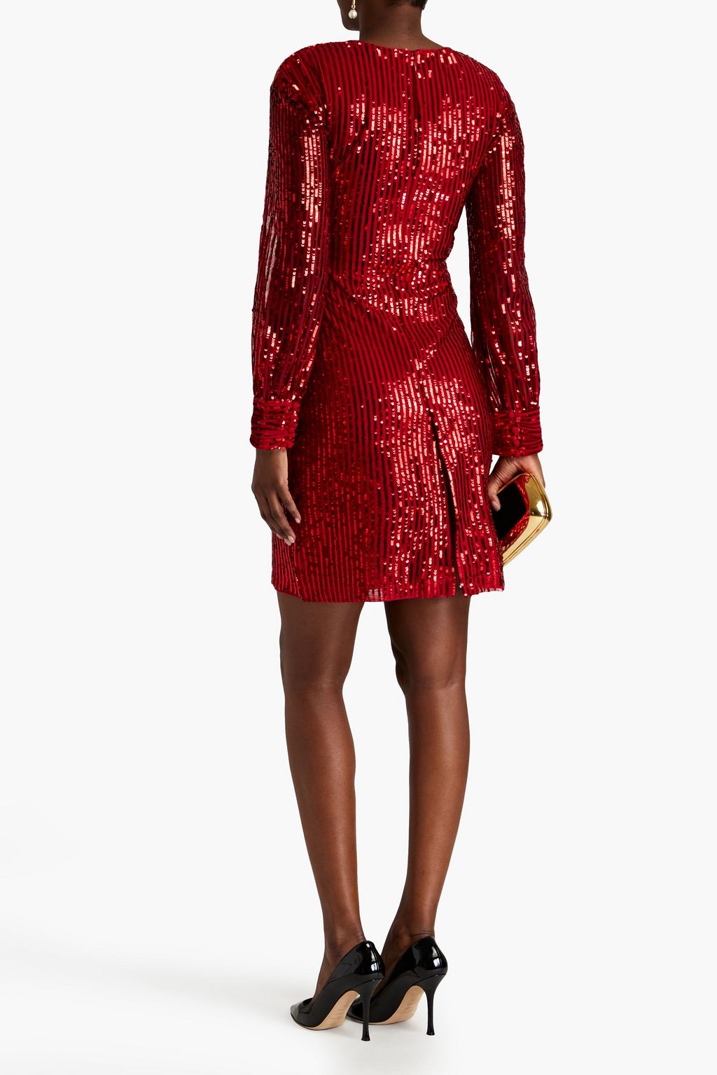RAISHMA Sequined tulle dress
