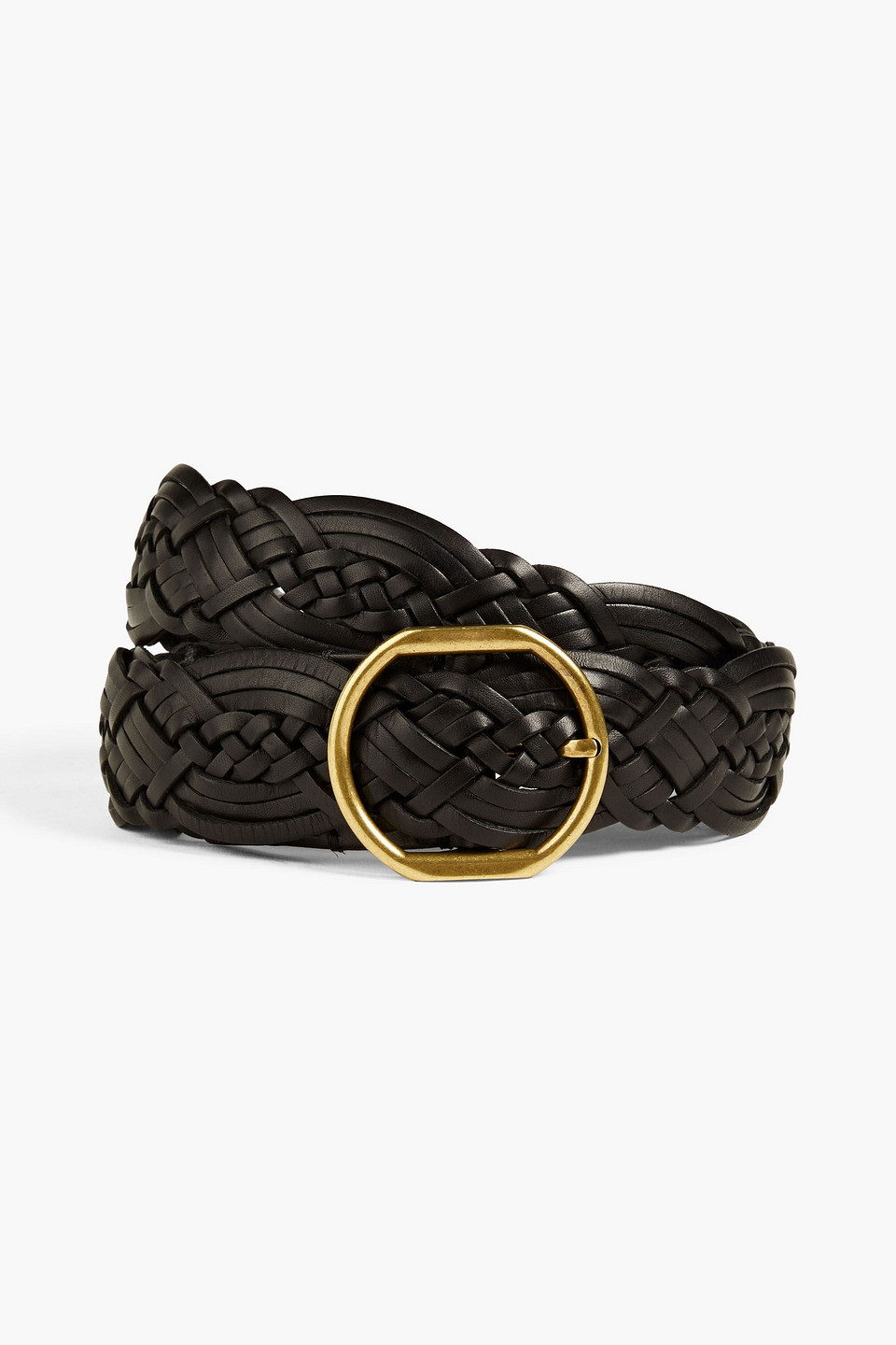 Zimmermann - Braided leather belt - Black - S/M