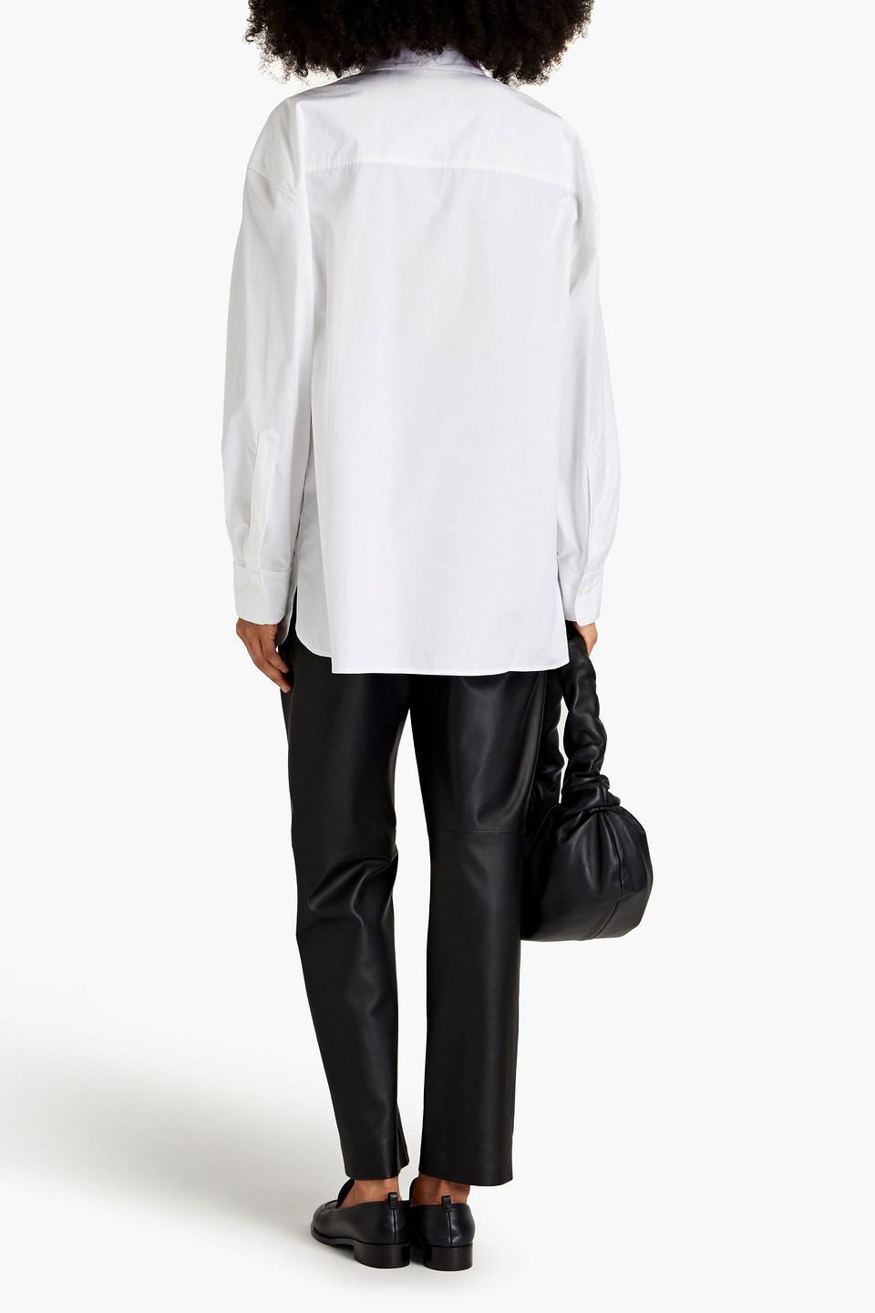 LOULOU STUDIO ESPANTO COTTON-POPLIN SHIRT 3074457345637402176