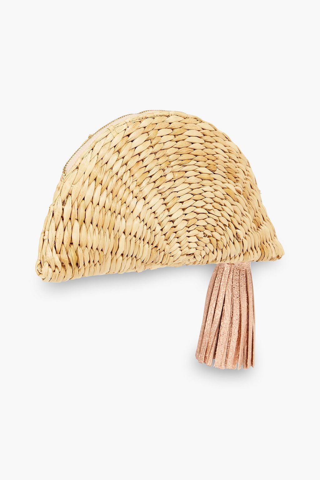 ANYA HINDMARCH Embellished woven pouch Sale up to 70 off THE