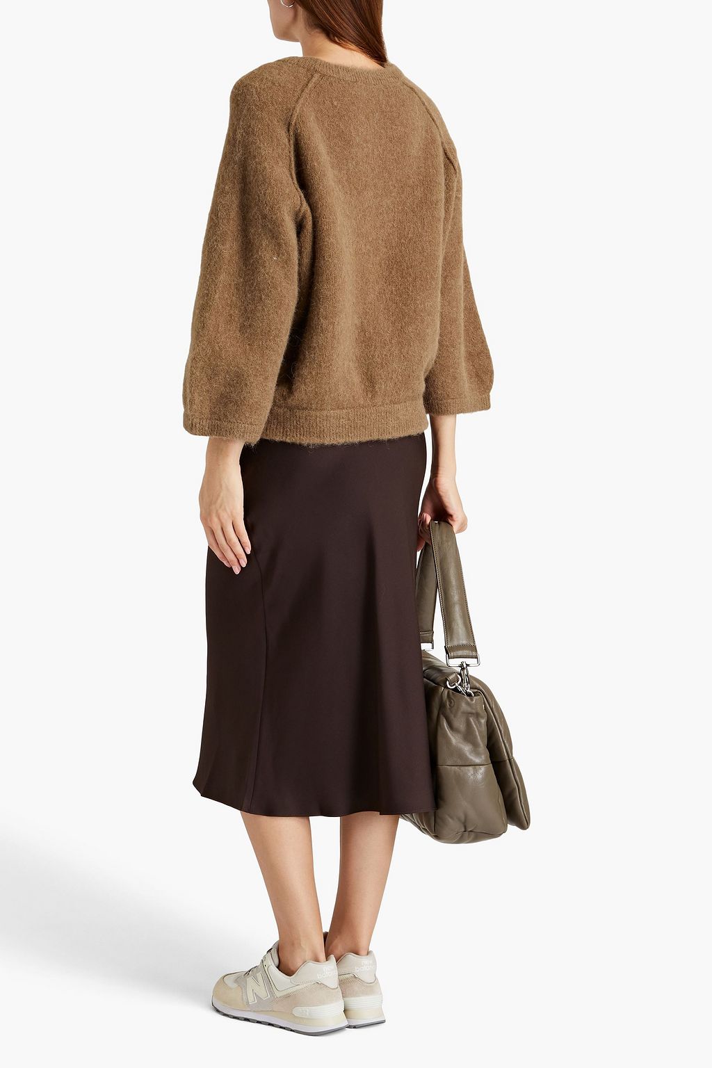 AMERICAN VINTAGE Savane brushed knitted sweater