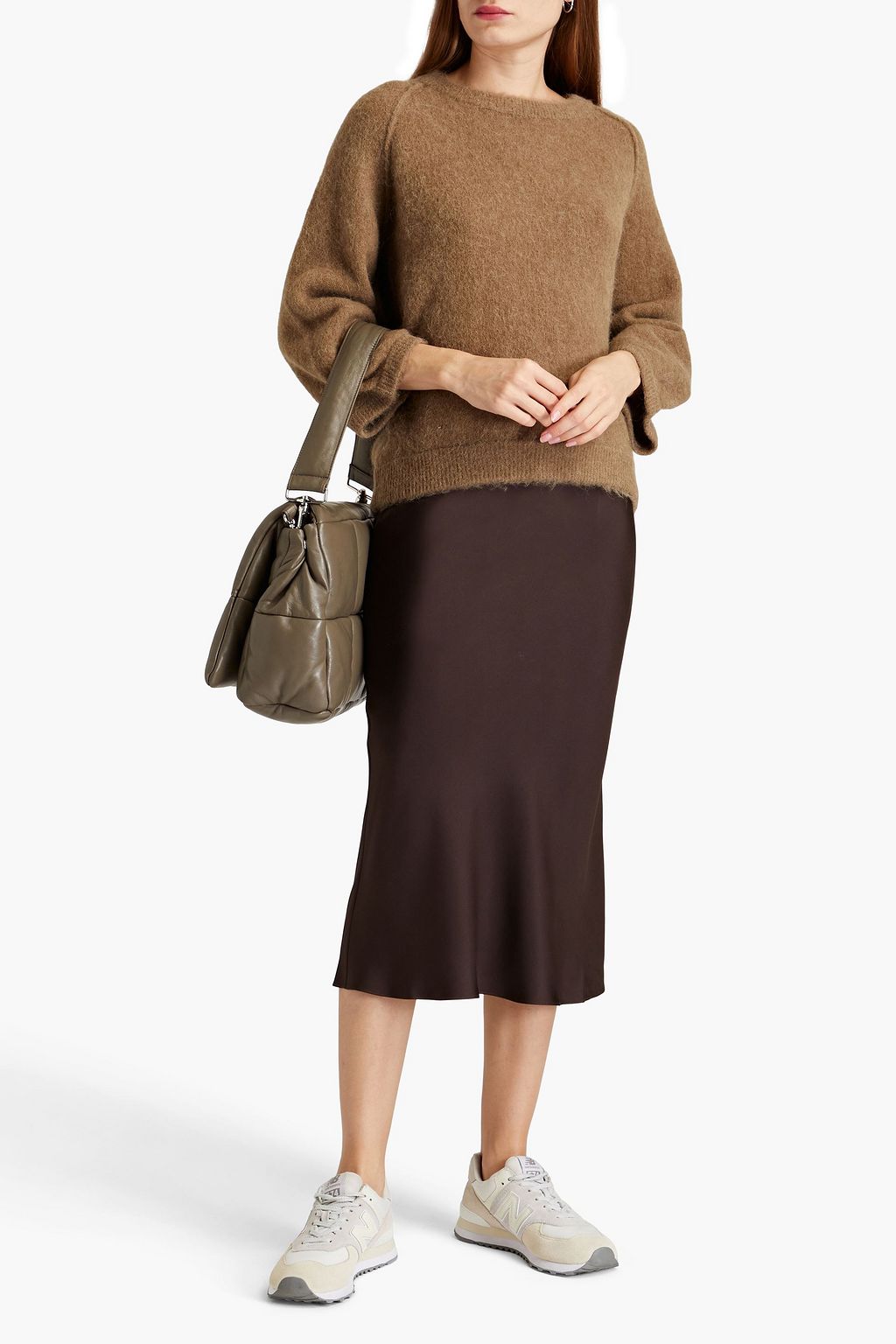 AMERICAN VINTAGE Savane brushed knitted sweater