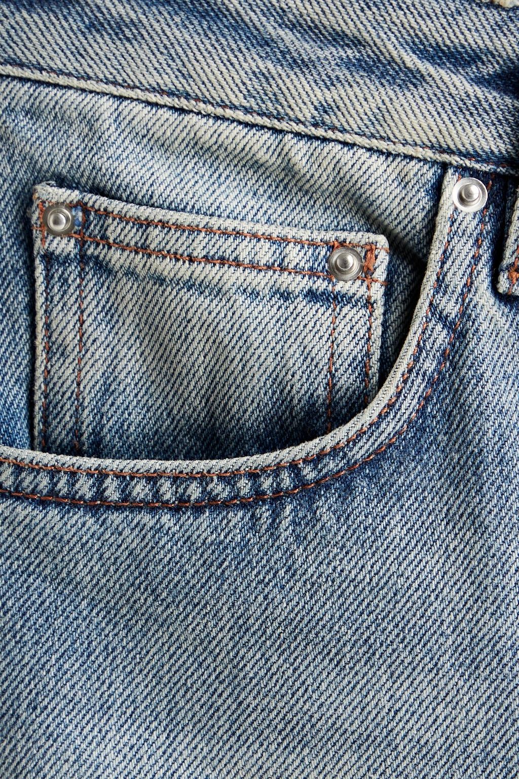 TOTEME Standard high-rise straight-leg jeans