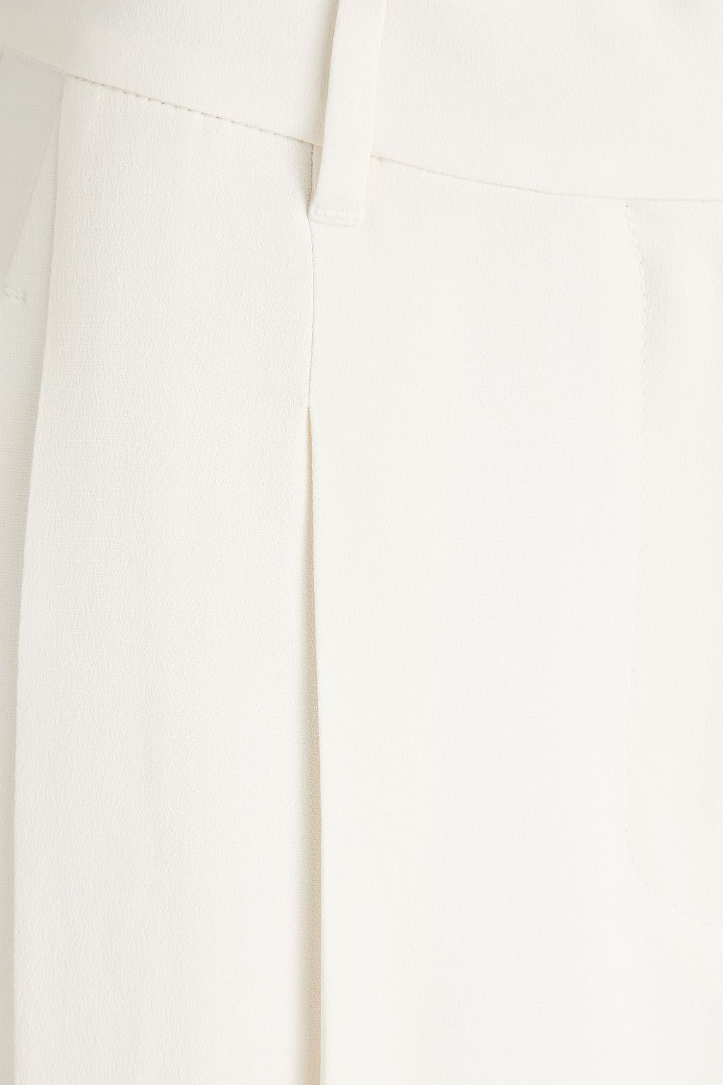 BRUNELLO CUCINELLI Hose mit weitem Bein aus Crêpe mit Falten