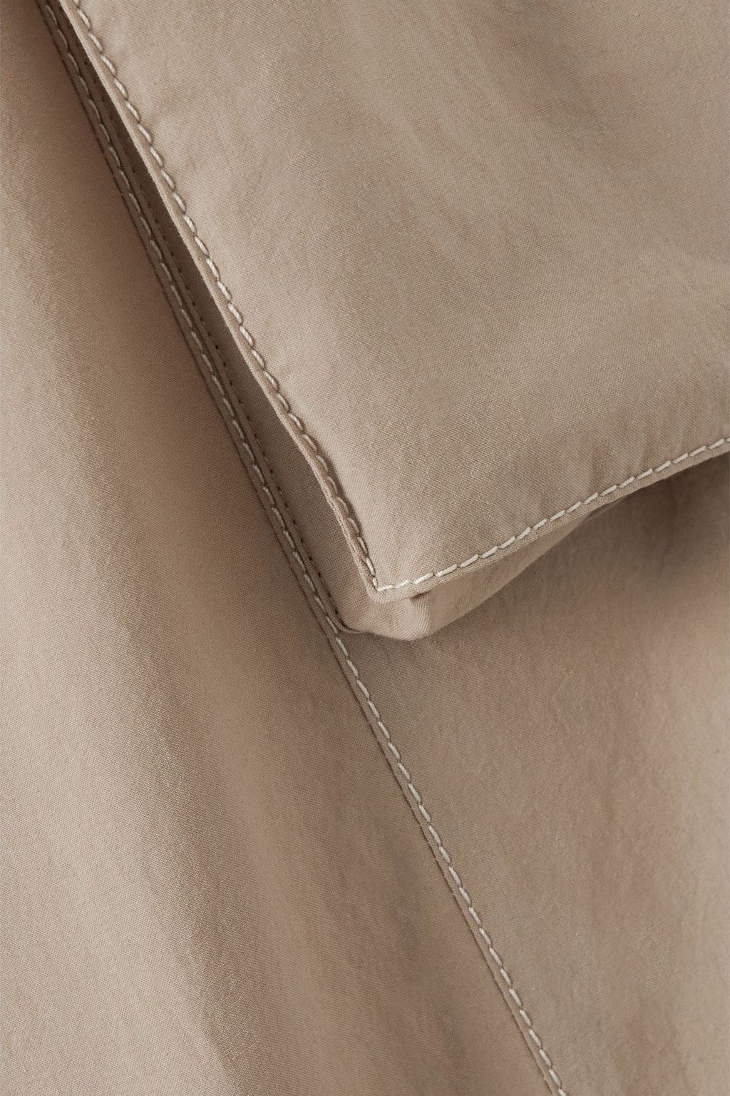 BRUNELLO CUCINELLI Cotton-poplin straight-leg cargo pants